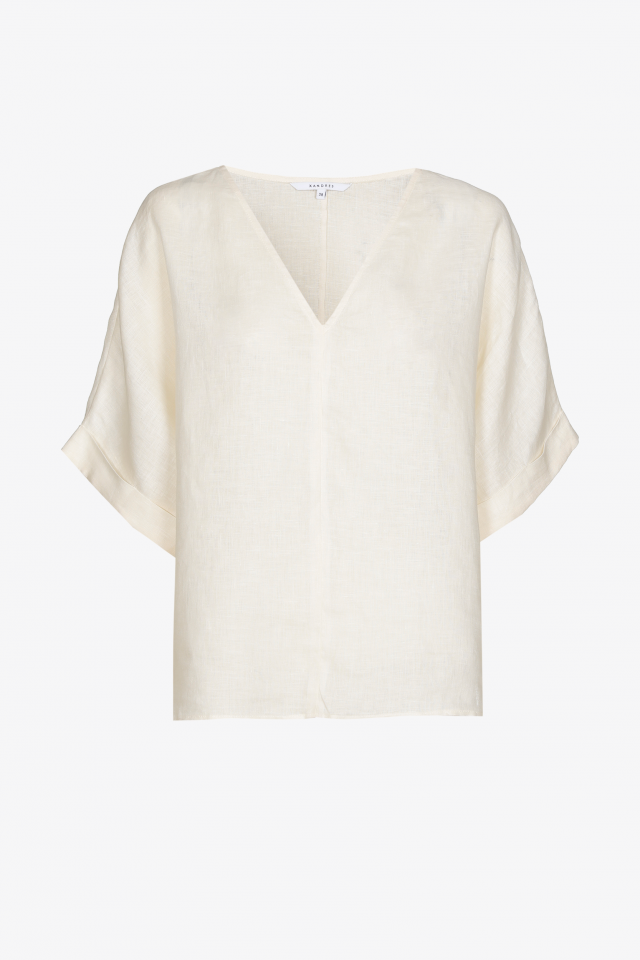 Blouse in zomers linnen