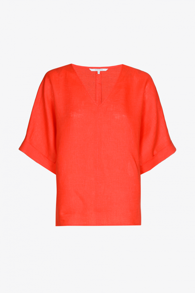 Blouse in zomers linnen