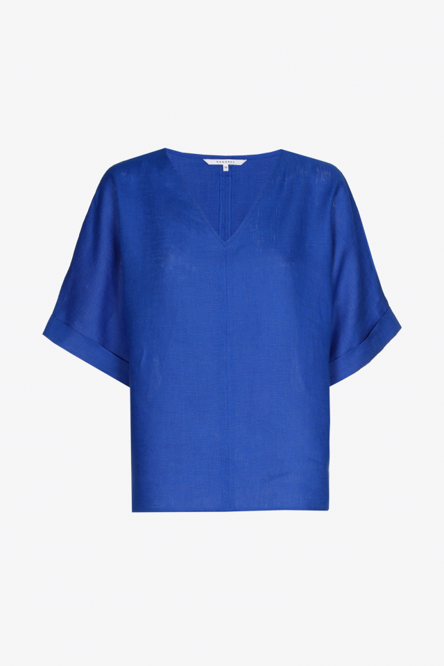 Blouse in zomers linnen