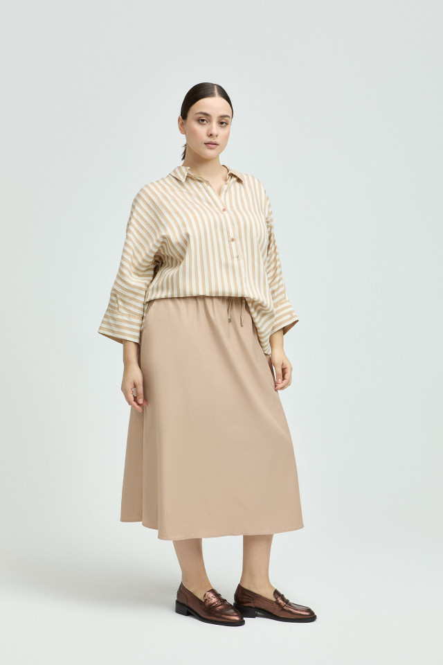 Loose A-line skirt 