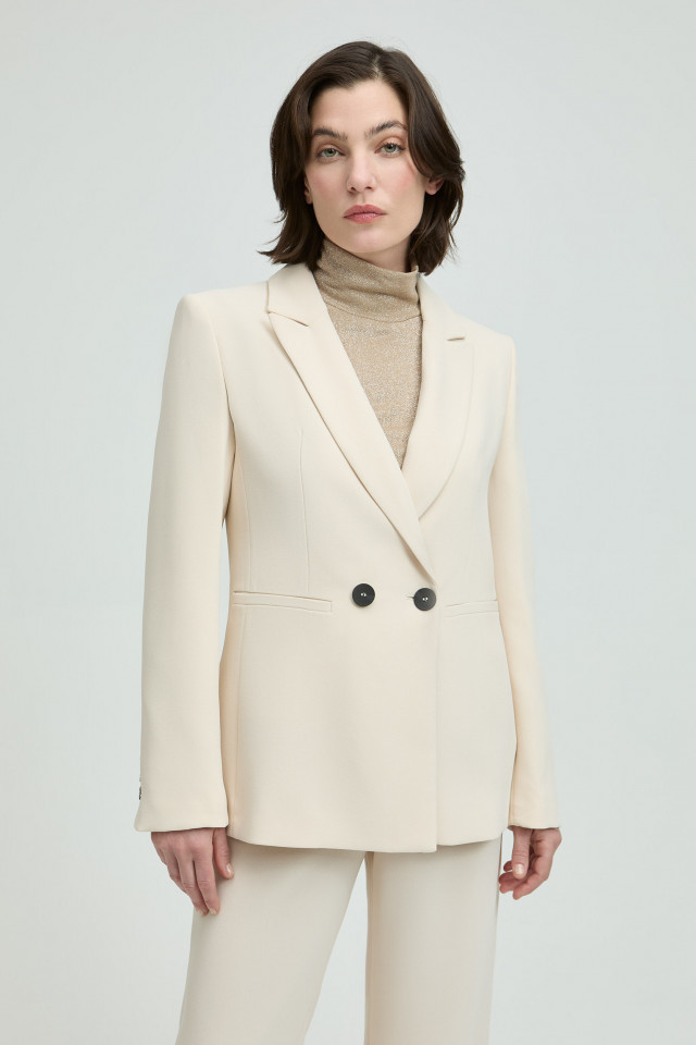 Double breasted blazer