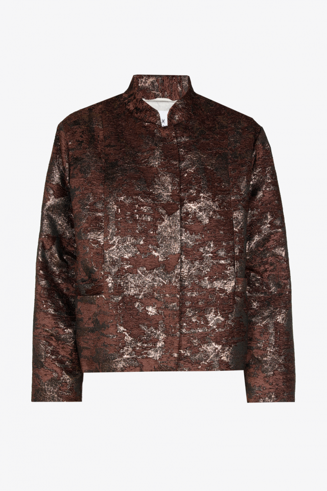 Bomberjasje in jacquard motief