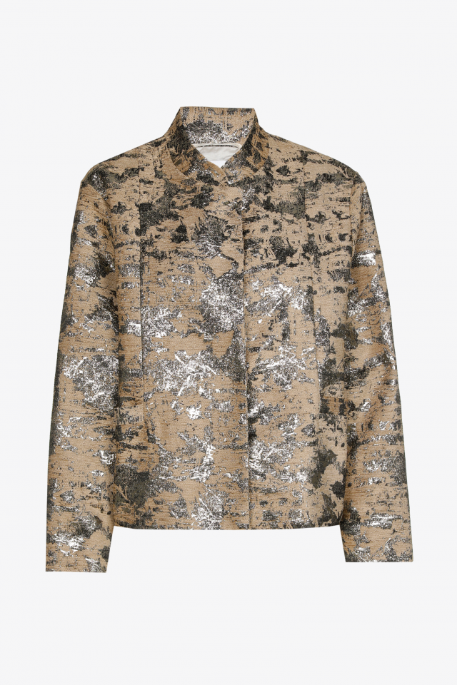 Bomberjasje in jacquard motief