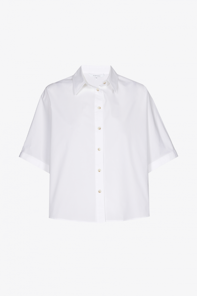 Blouse in bio-katoen