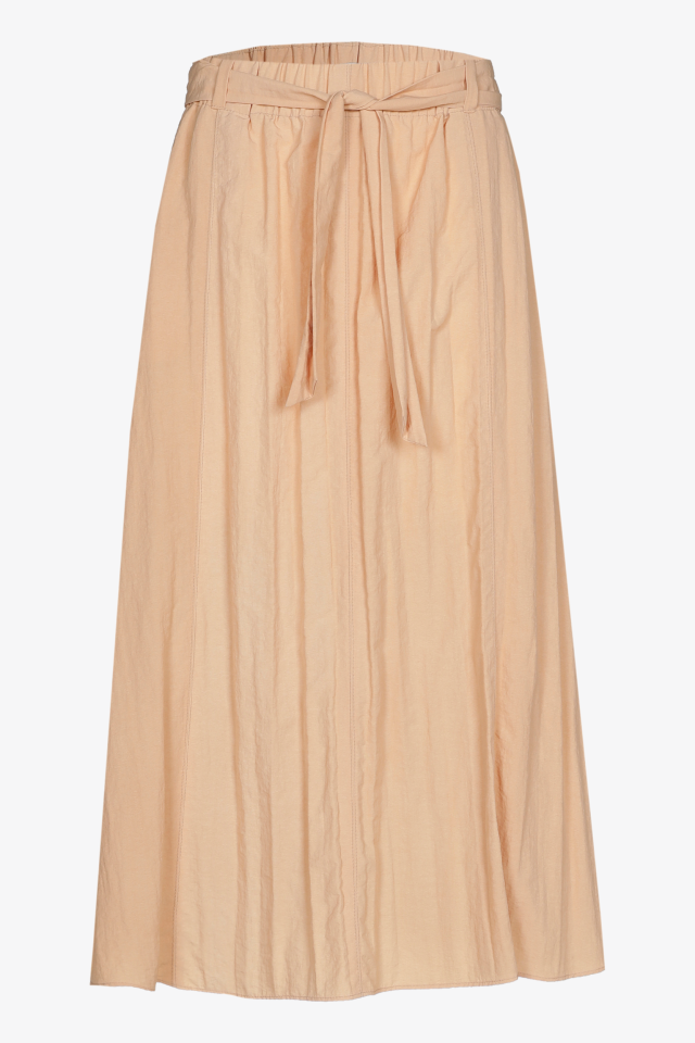 A-lijn rok in crushed taft