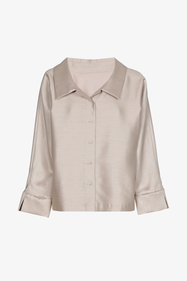 Satijnen blouse