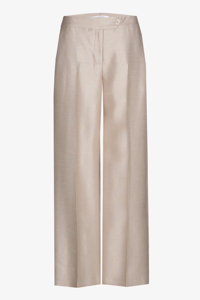 Pantalon en soie luxueuse