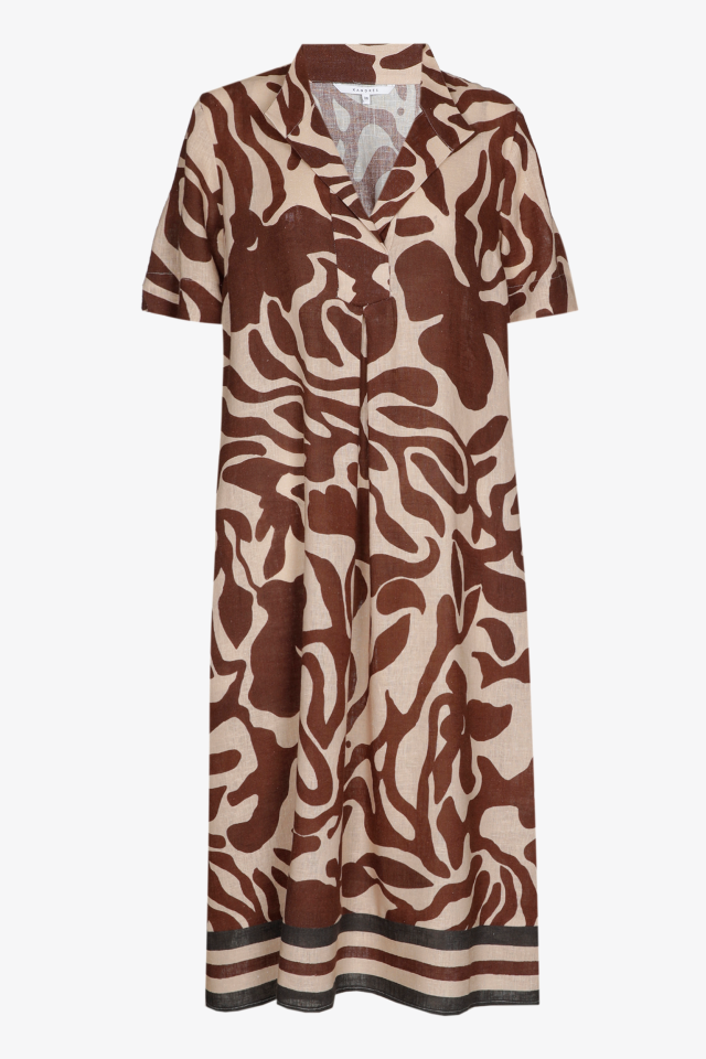 Robe à motif organique