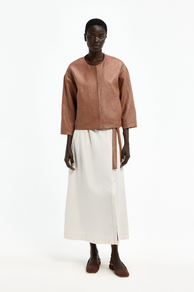 Jupe élégante avec fente