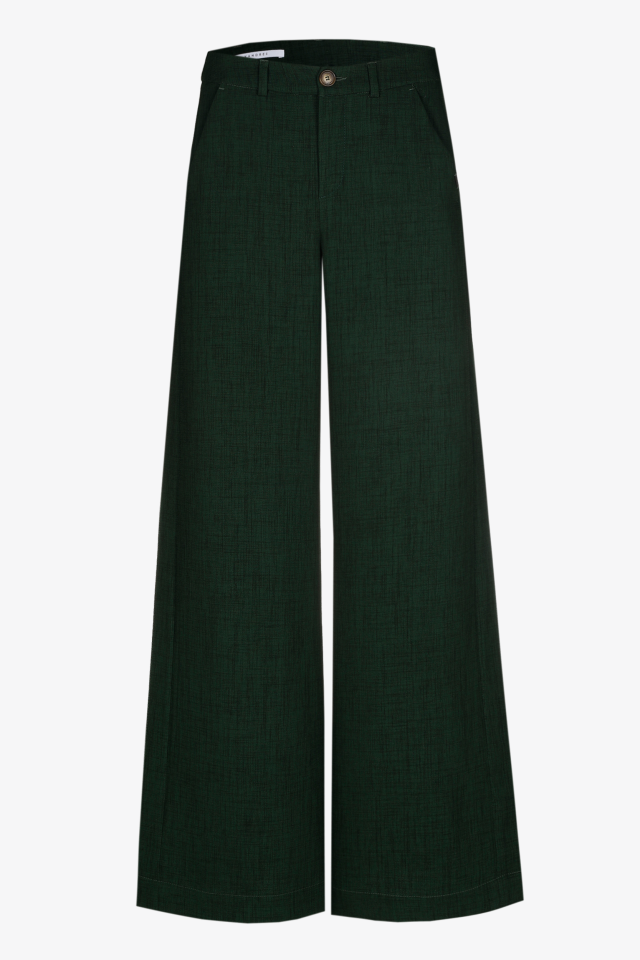 Broek met wijde pijpen
