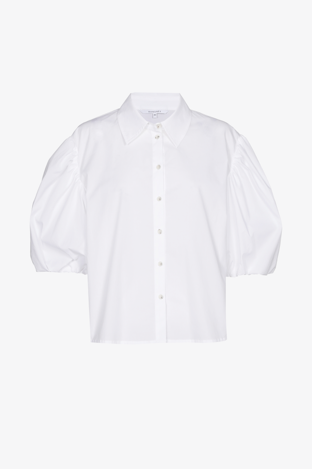 Hemd mit Puffärmeln