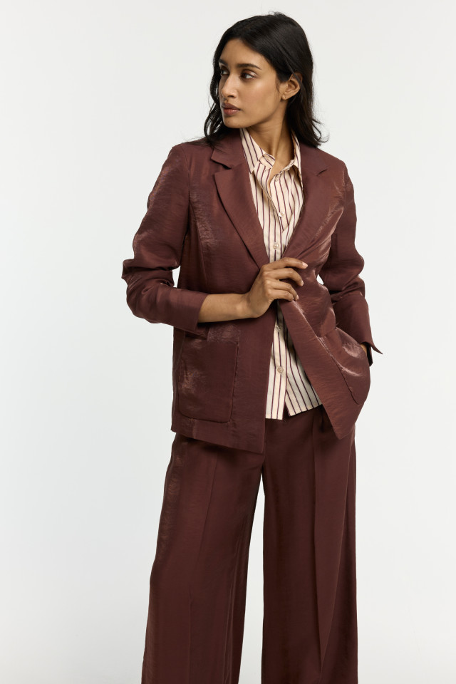 Glänzender Blazer