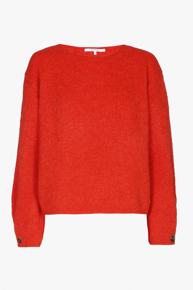 Pull rouge 