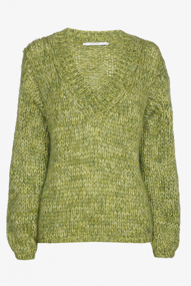 Pull en mélange de mohair