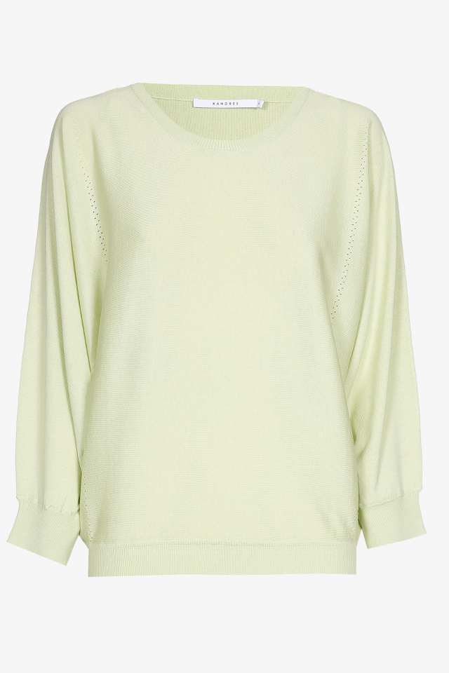 Pull surdimensionné en mélange de soie