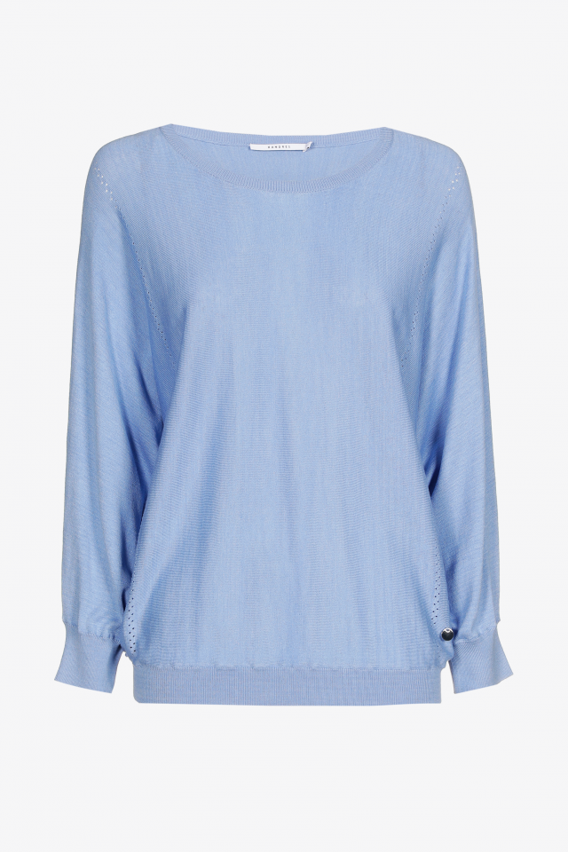 Zomerse pull met zijde