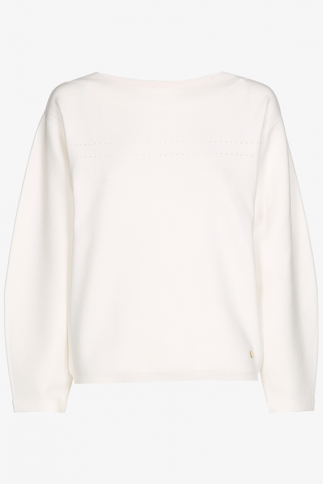 Jumper with wide sleeves
