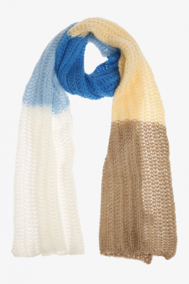 Wool blend scarf