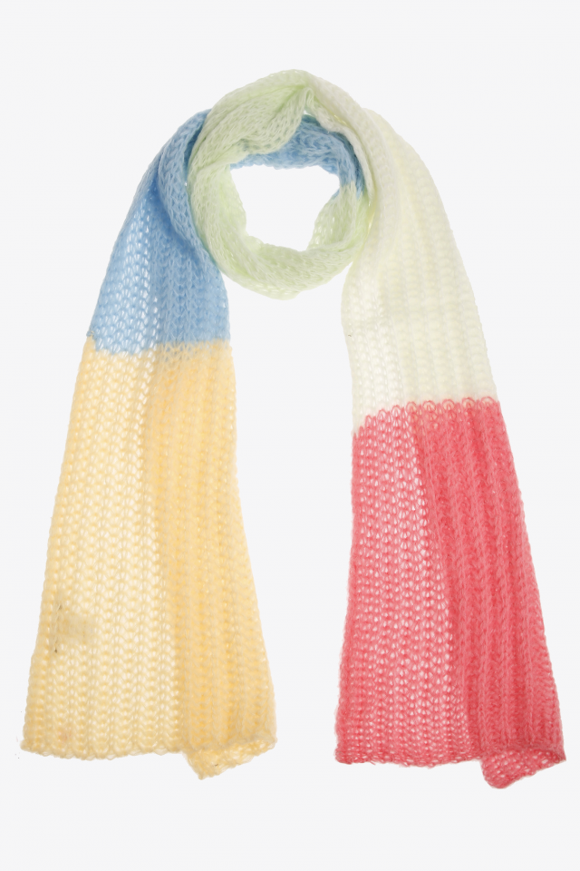Wool blend scarf