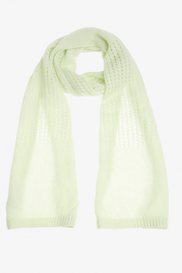 Wool blend scarf