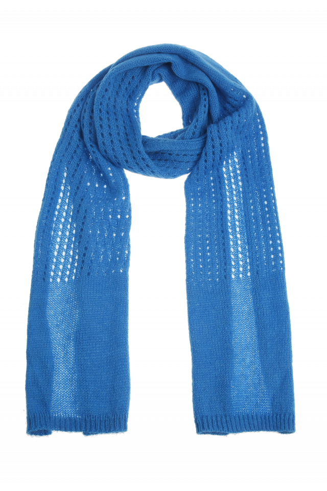 Wool blend scarf