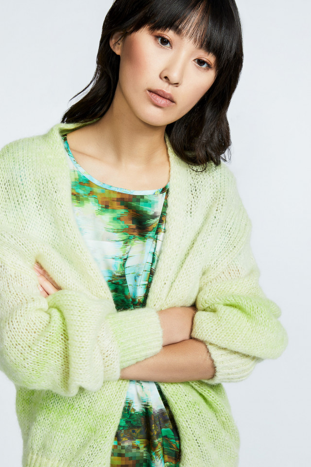 Cardigan in wool blend