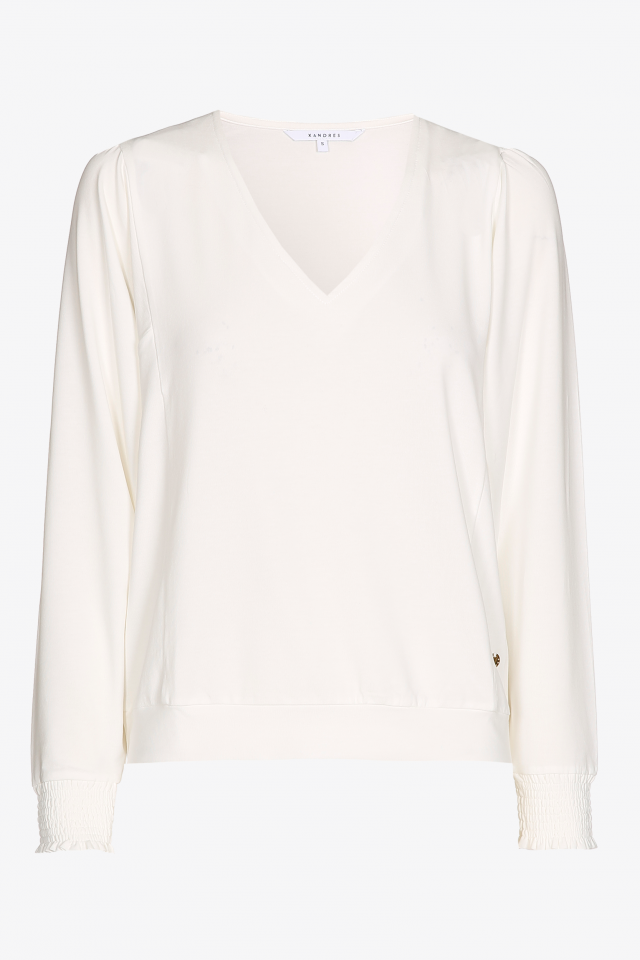 Oversized T-shirt lange mouwen