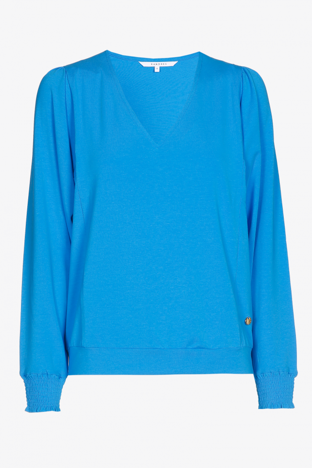 Oversized T-shirt lange mouwen
