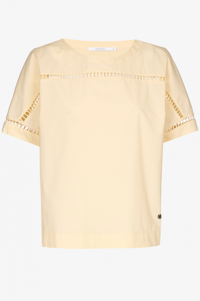 T-shirt met ronde hals