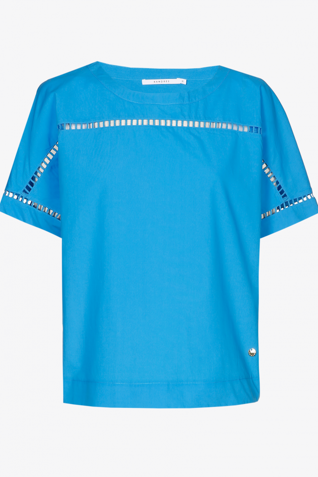 T-shirt met ronde hals