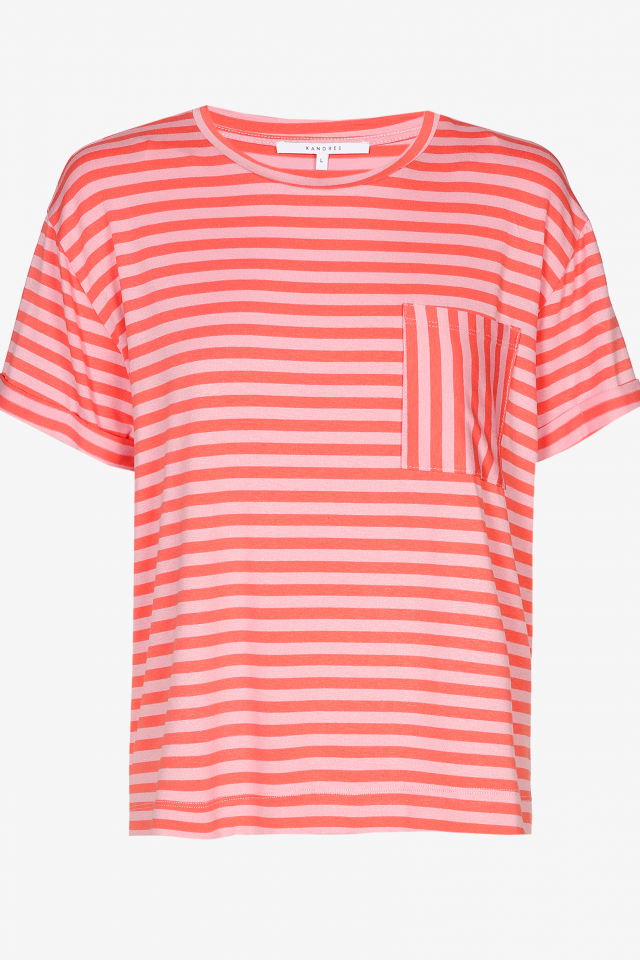 Gestreepte T-shirt