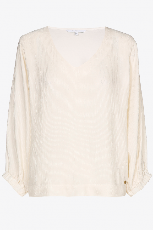 Geweven T-shirt