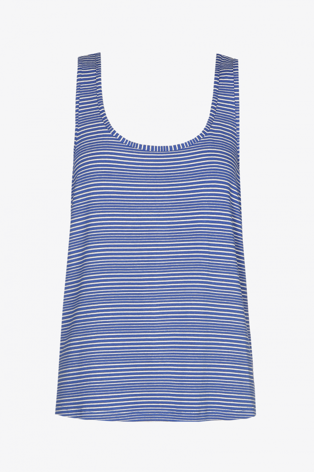 Neon top met strepen