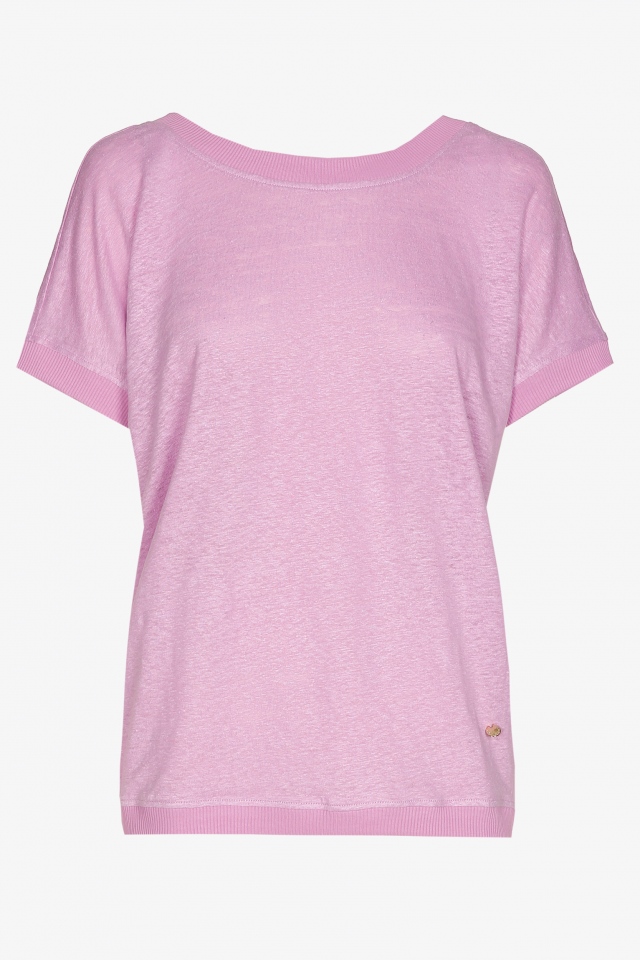 T-shirt avec dos échancré