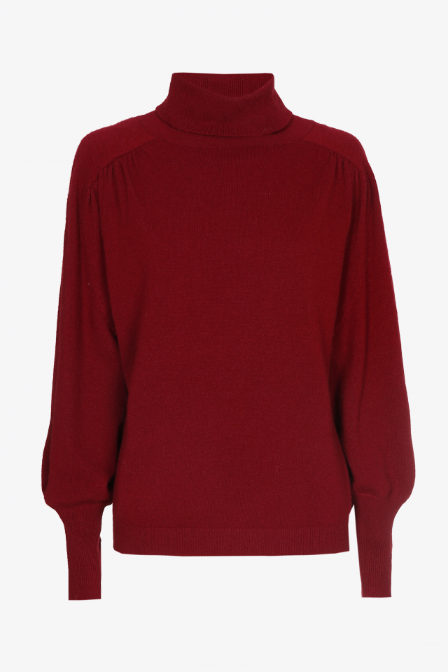 Turtleneck in cashmere blend