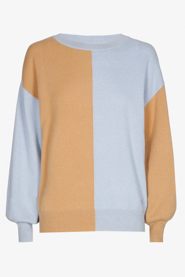 Two tone pull in cashmere