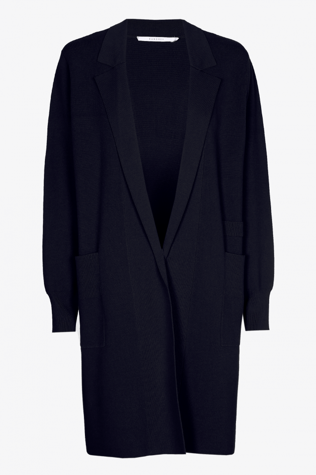 Gilet long ouvert