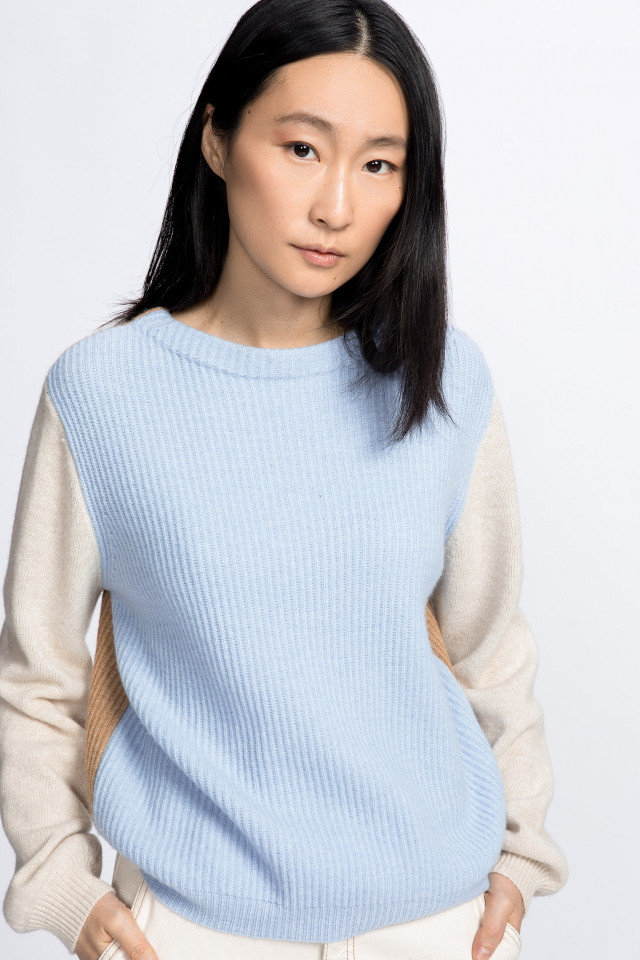 Jumper in a cashmere blend