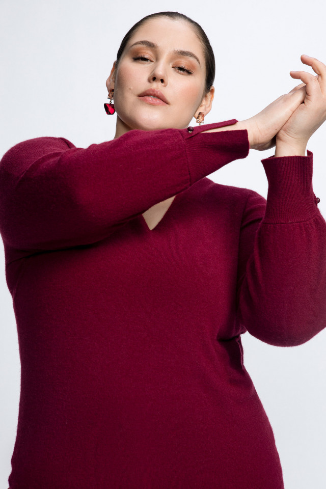 Cashmere blend jumper