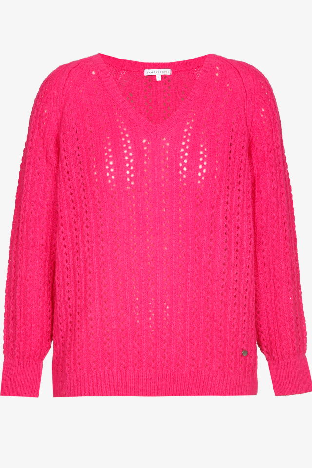 Pull en mélange d’alpaga