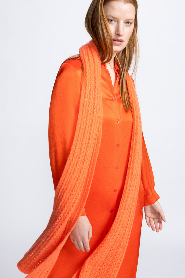 Scarf in an alpaca blend