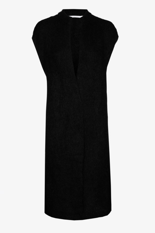 Gilet sans manches contenant de la laine d’alpaga