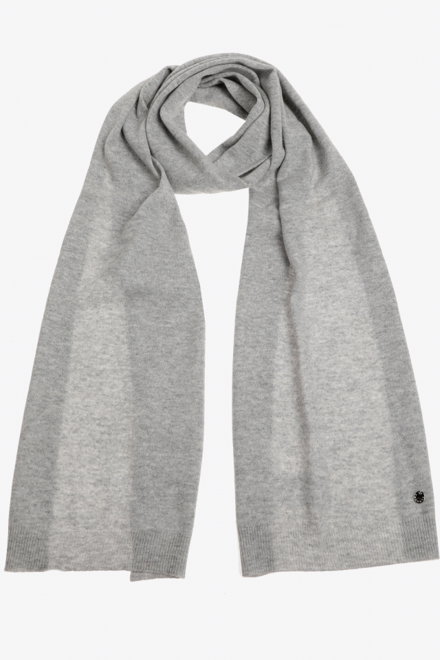 Cashmere and wool scarf