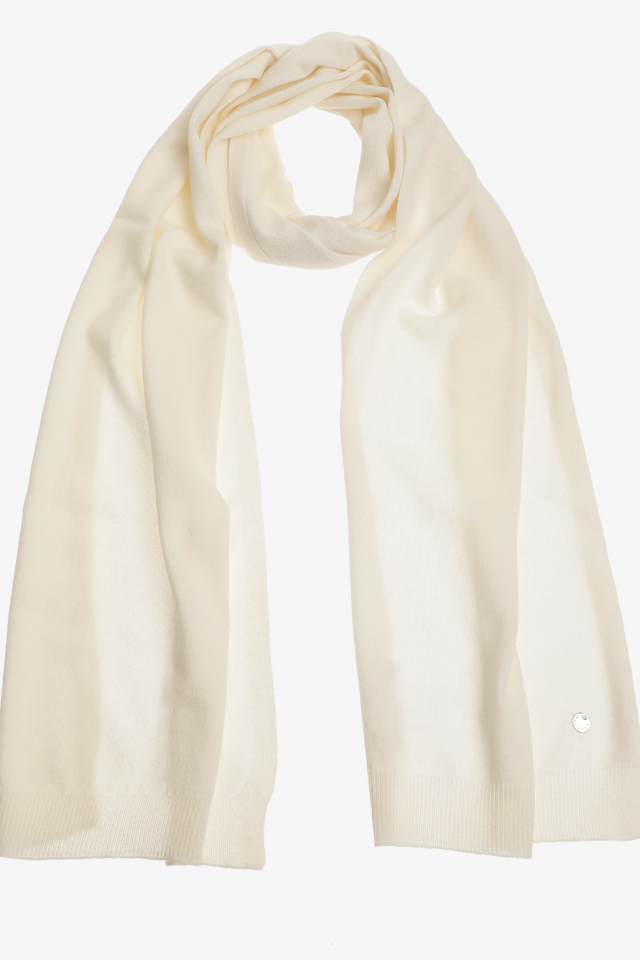Sjaal van wol en cashmere