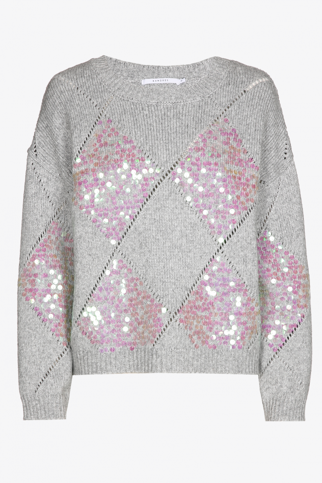 Pull à paillettes