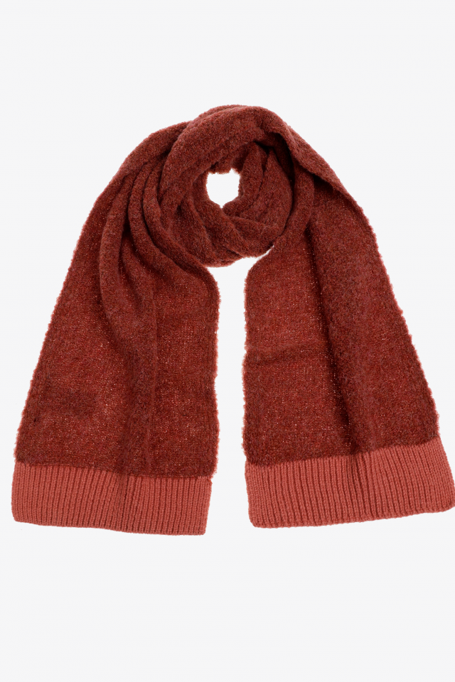Sjaal met bouclé