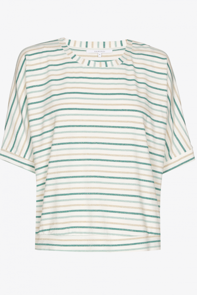 Multicoloured T-shirt with stripes