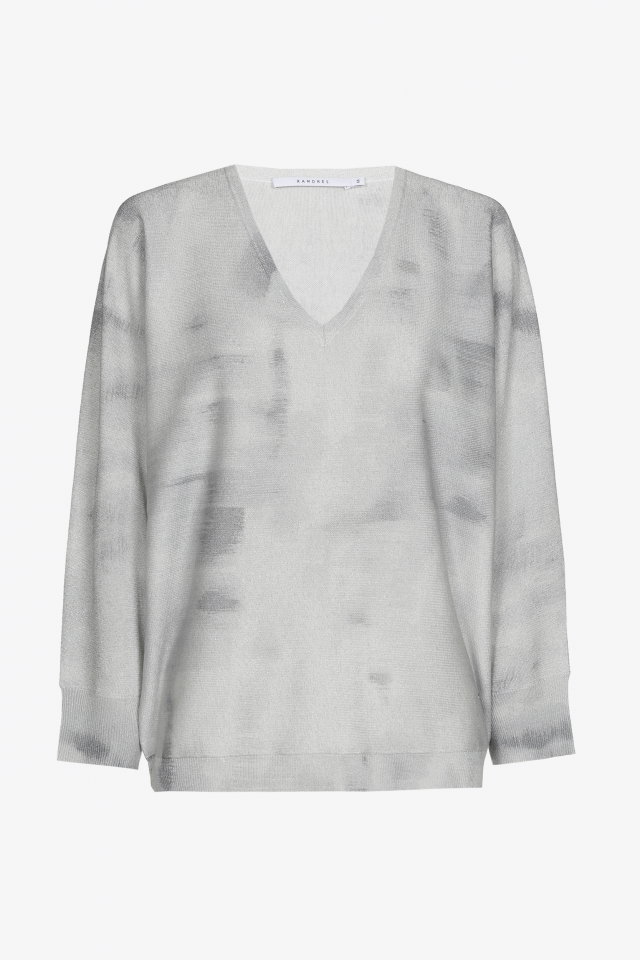 Pullover mit V-Ausschnitt