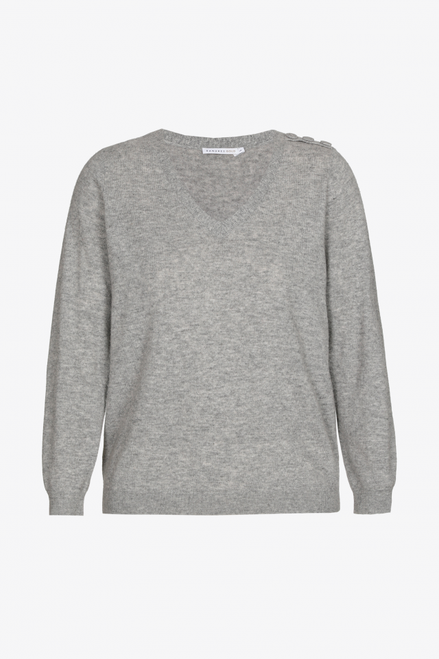 Pull confectionné dans un mélange de laines 