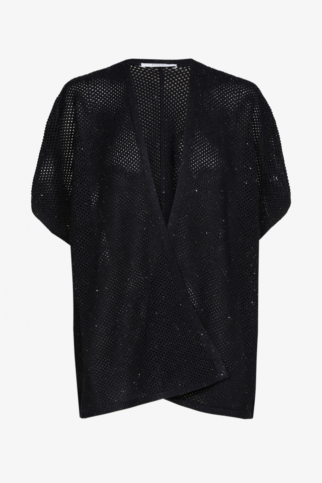 Gilet met ajoursteek